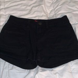 Size 1 black Union Bay Jean shorts